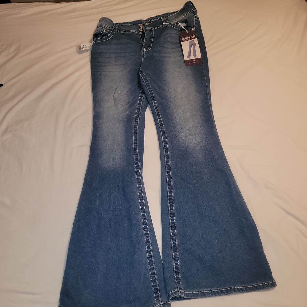 Classic Denim Flare Jeans